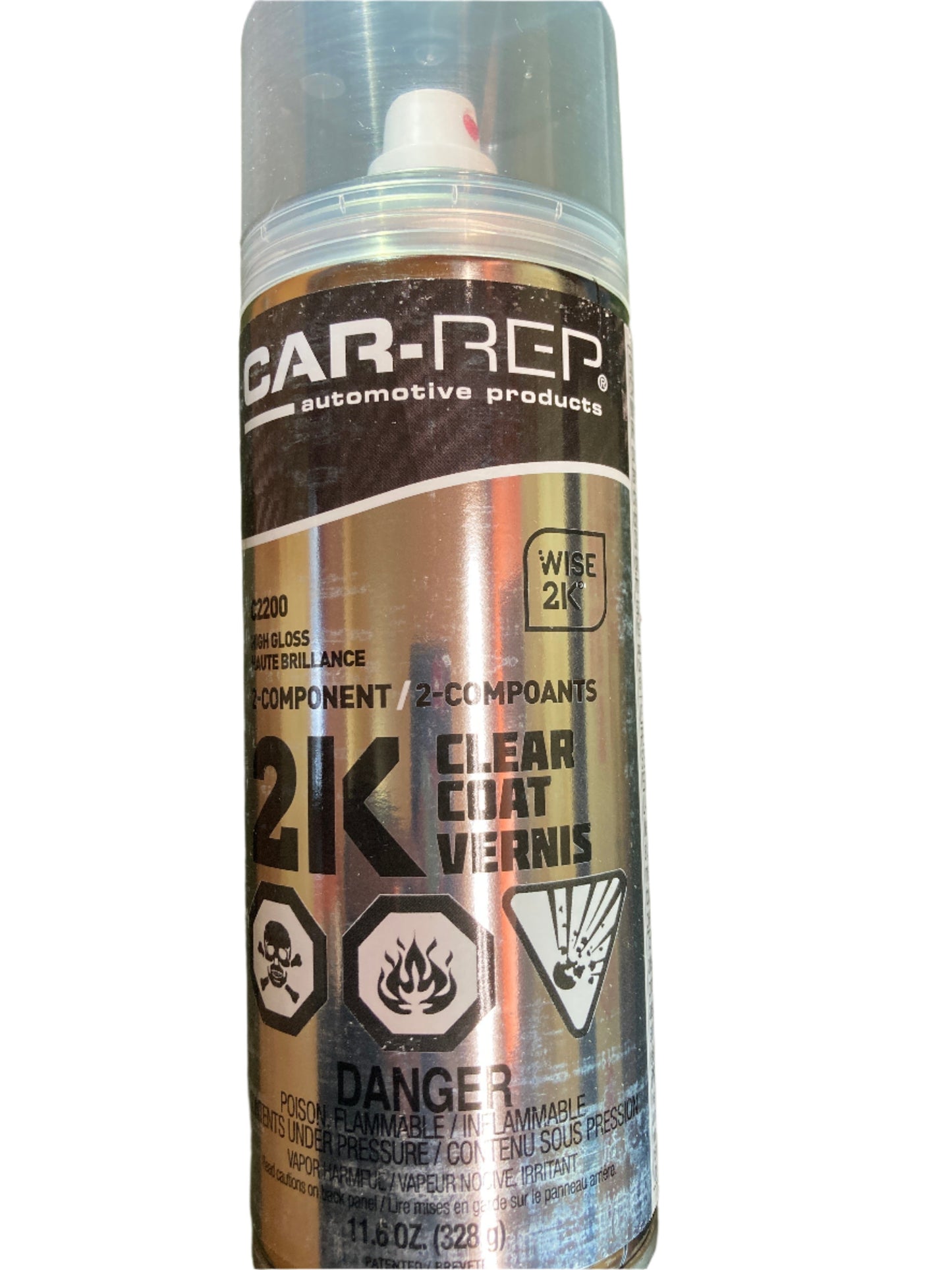 Car-Rep 2K Polyurethane Clear Coat High Gloss
