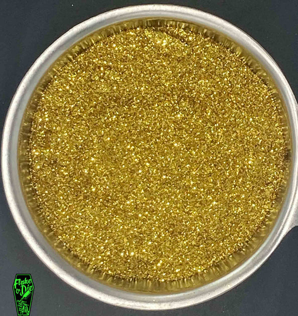 Goldbrick .015, Gold Metal Flake, by Flake Or Die®