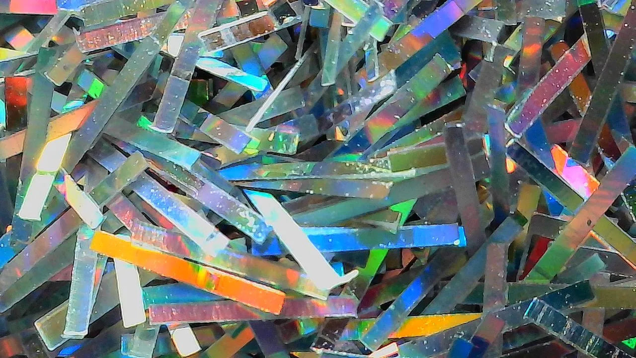 Splinter Silver Stardust, Silver Holographic Metal Flake 125 splinter for custom paint ...