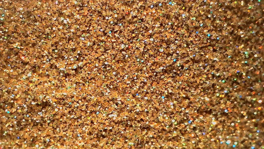 Atomic Sunshine, Gold Holographic Metal Flake 004 square