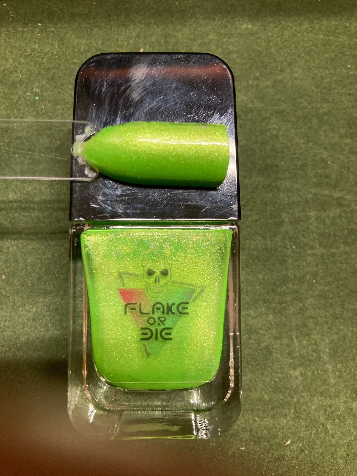 Toxic Pickle, Lime Green Pearl Pigment