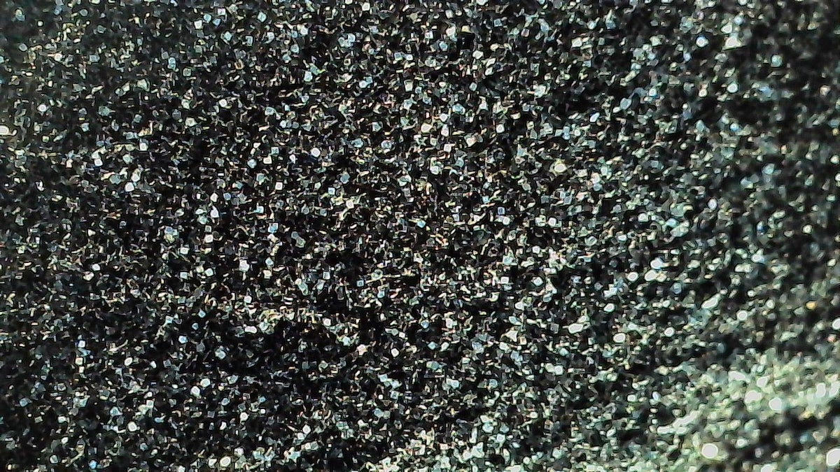 Flake Black Ruff Nightmare, Black Metal Flake 004 square – Flake Or Die®