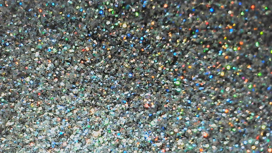 Stardust, Silver Holographic Metal Flake 004 square