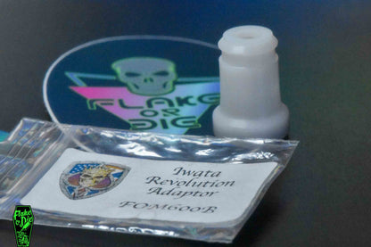 Flake Or Die, Airbrush Adaptor F500 B, Iwata Revolution